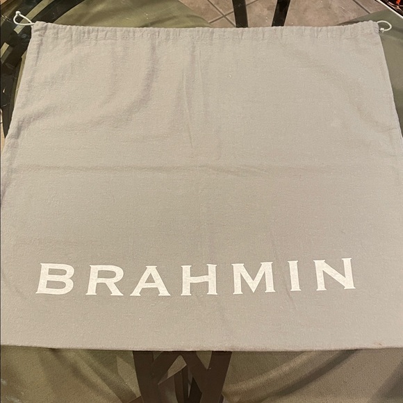 Large Brahmin Light Gray Duster Bag - Picture 1 of 5